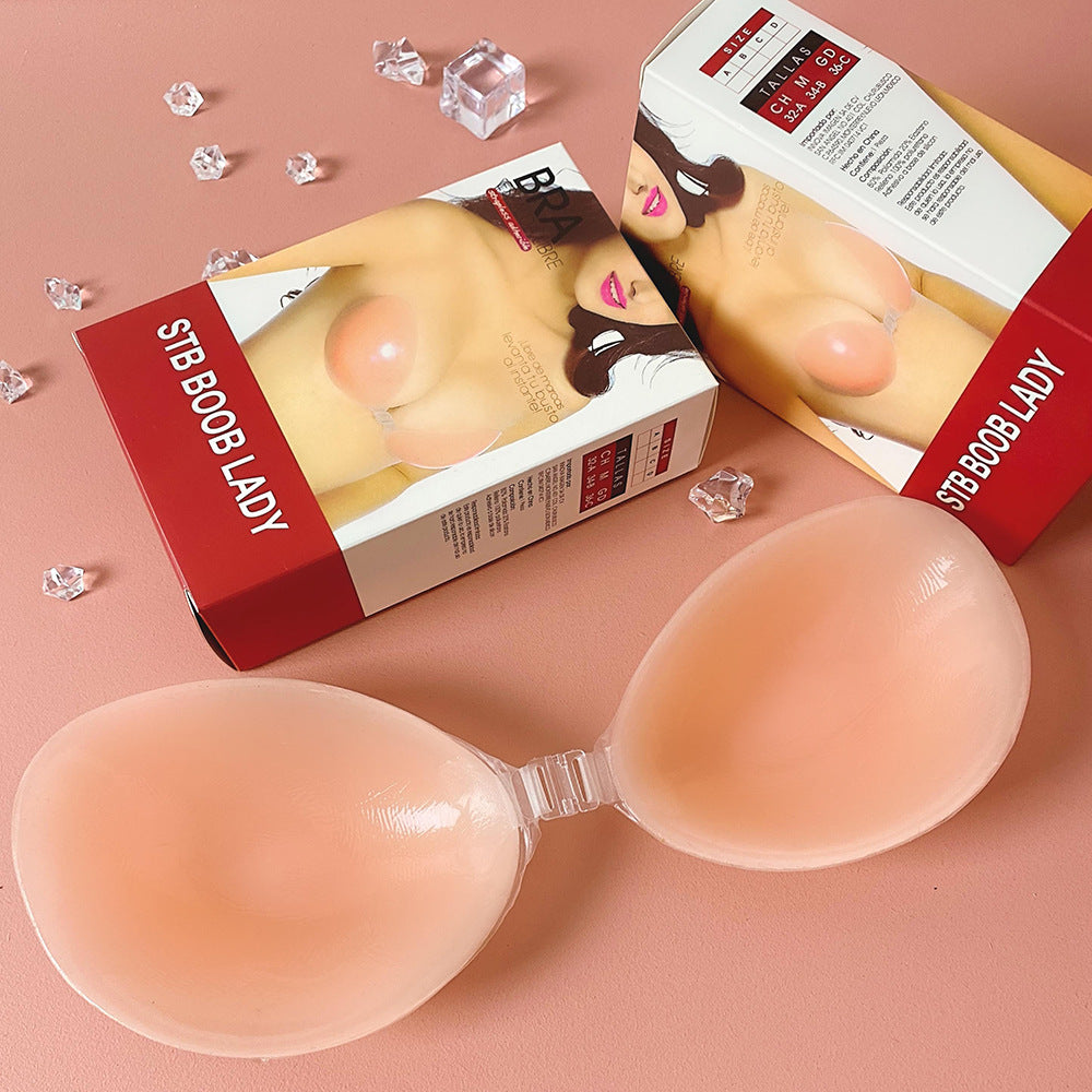 Silicone invisible cream patch
