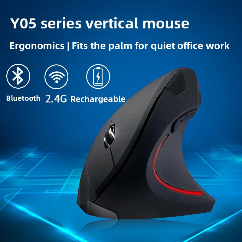 Ergonomic vertical wireless mouse, Tech & Electronics / Phone / Tablets & AirPods