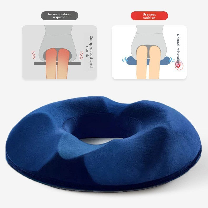 Sleep Cushion Office Sedentary Chair Cushion Memory Foam Chair Cushion Car Anti-Butt Pain Butt Cushion Breathable