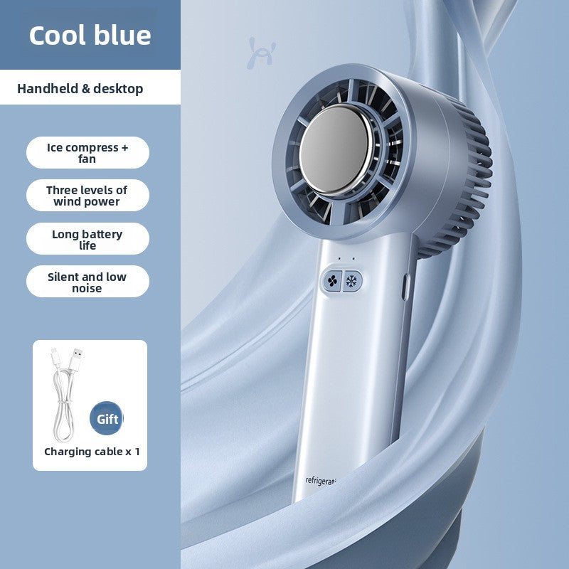 Powerful and strong wind handheld small fan