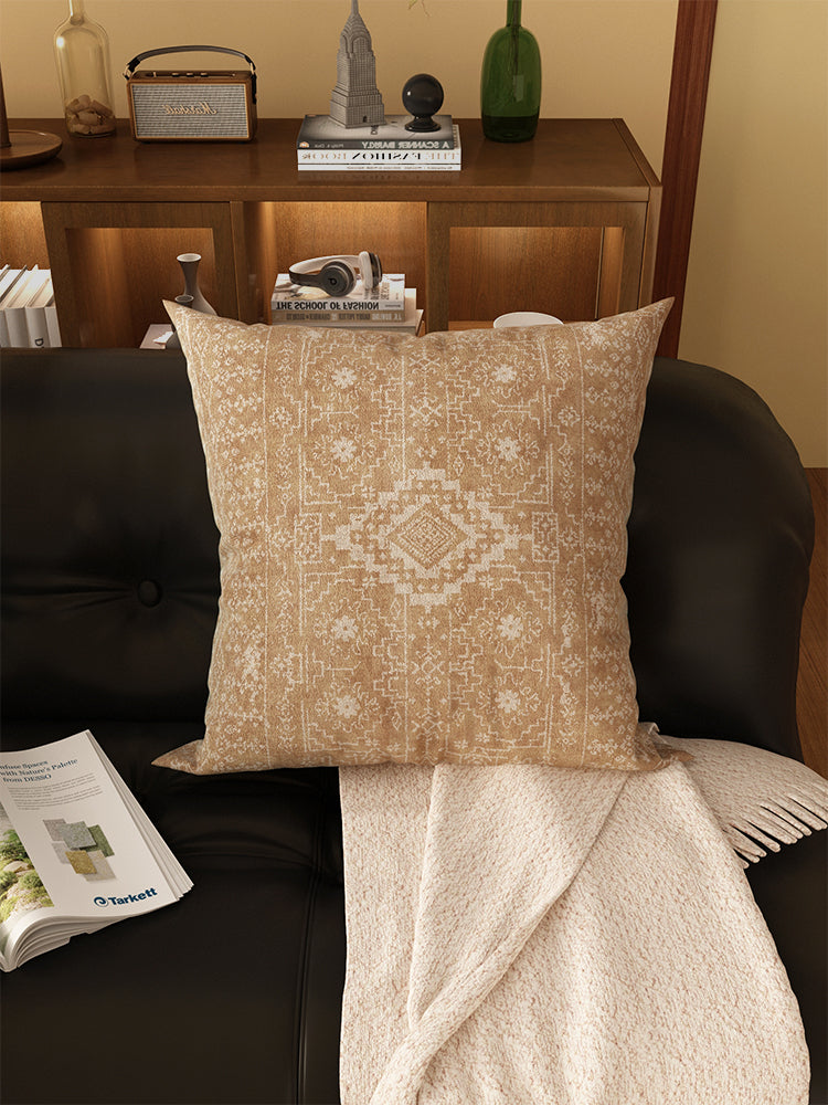 Retro Plaid Sofa Pillow Cushion, Home / Office Decor