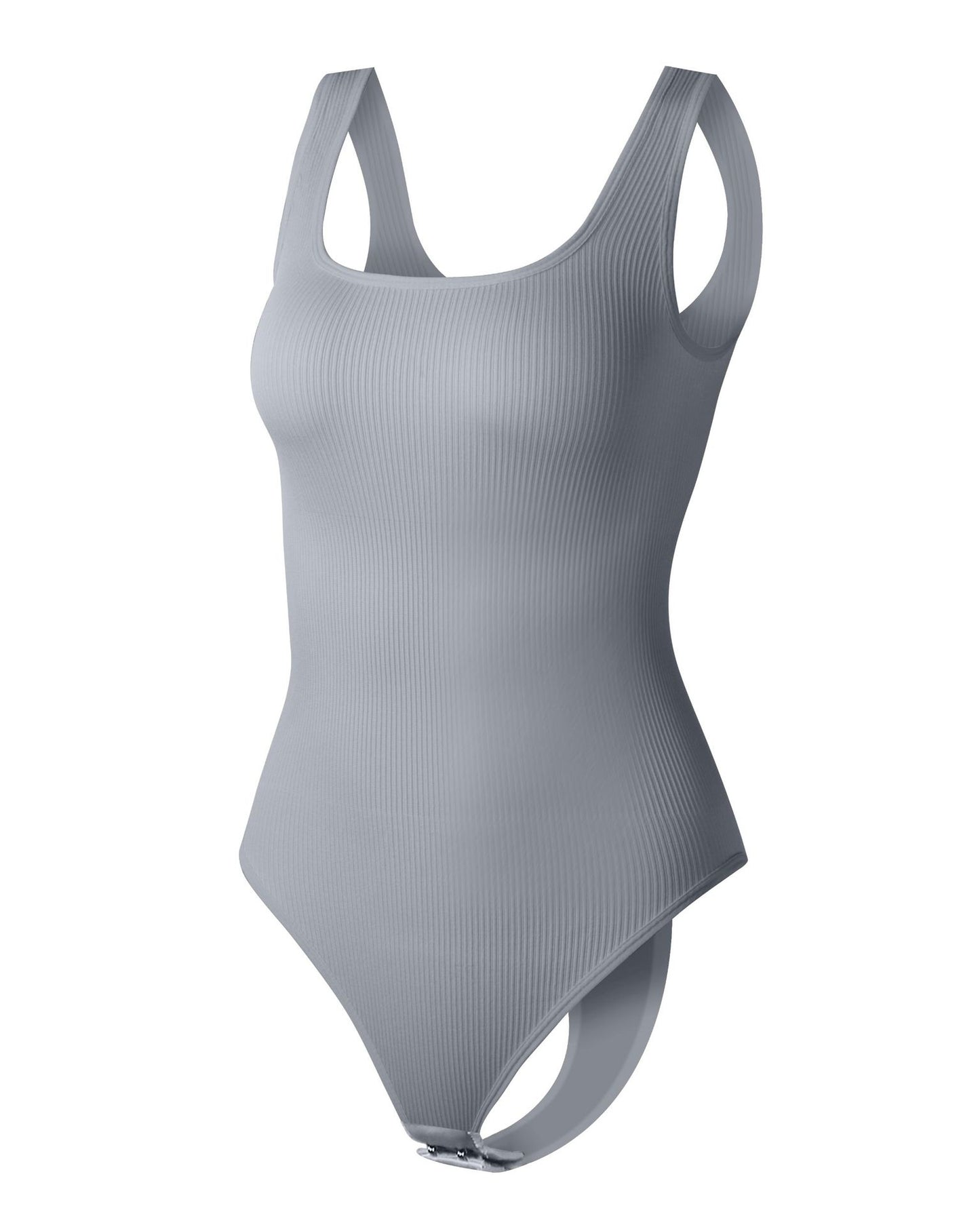 Seamless shaping and waist-reducing one-piece garment