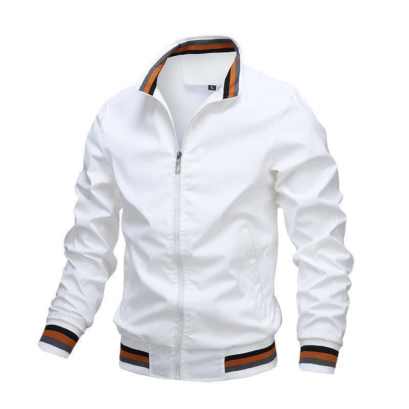 Side-sewn pocket, hoodless casual jacket, Autumn / Winter Collection
