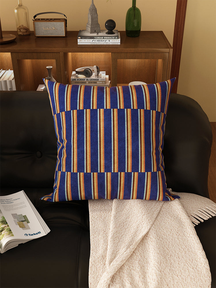 Retro Plaid Sofa Pillow Cushion, Home / Office Decor