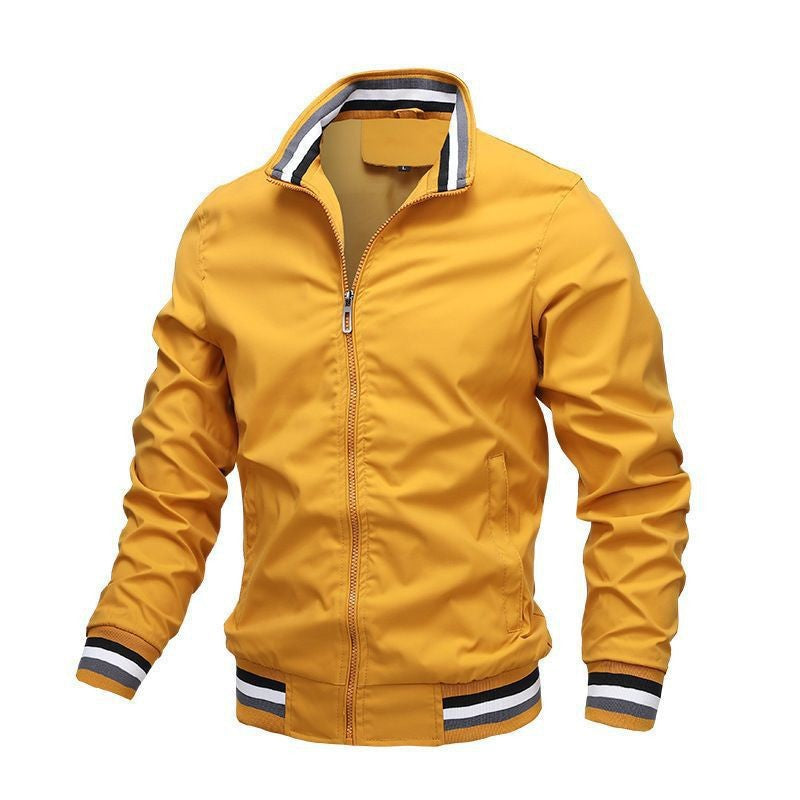 Side-sewn pocket, hoodless casual jacket, Autumn / Winter Collection