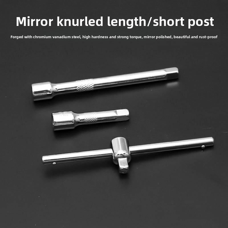 46-Piece Ratchet Socket Wrench Tool