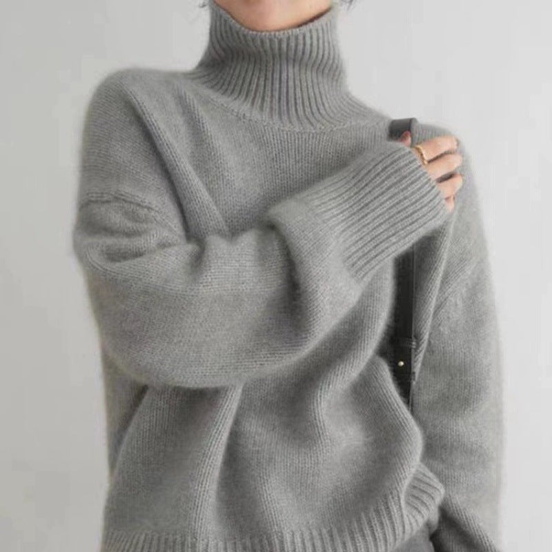 All-match Knitted Pullover Sweater