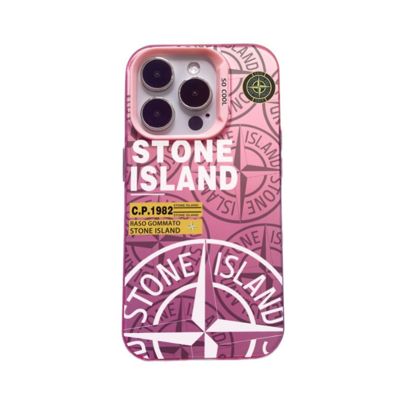 Pouzdro na mobilní telefon - styl Apple - Stone Island 