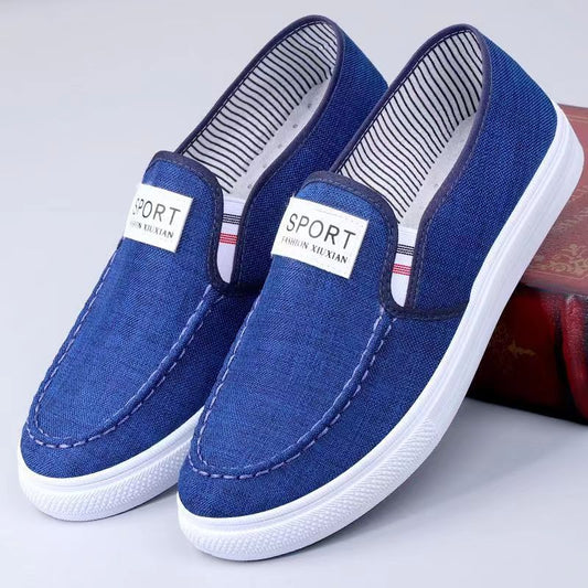 Anti-slip wear-resistant and low-top shoes