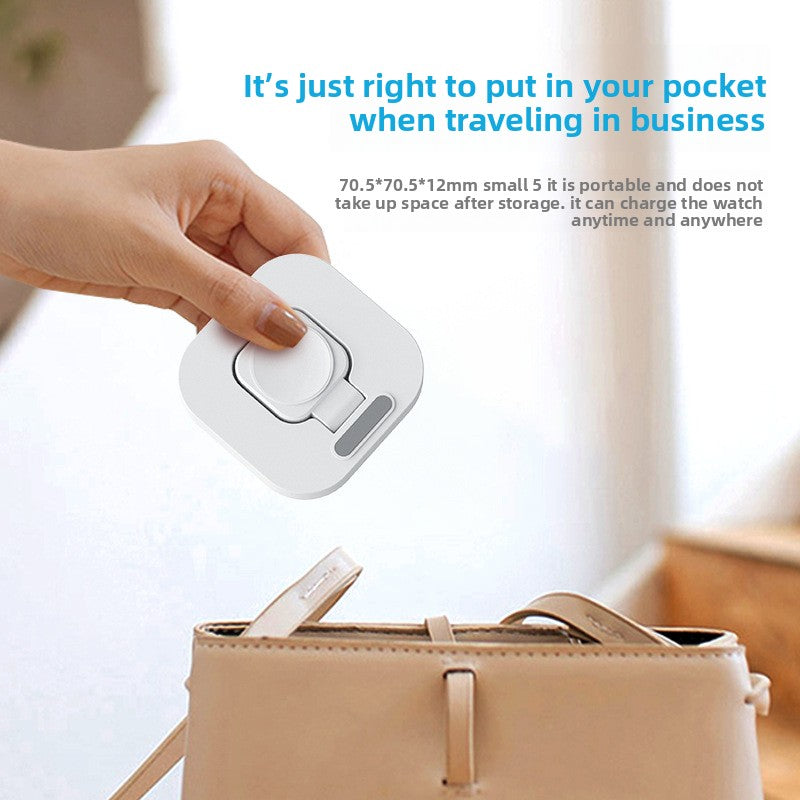 Vertical Watch Charger ? Compact Wireless Stand for Apple & Android Watches