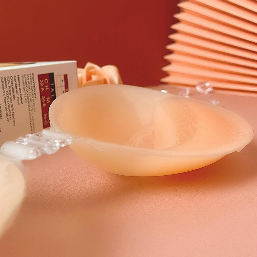 Silicone invisible cream patch