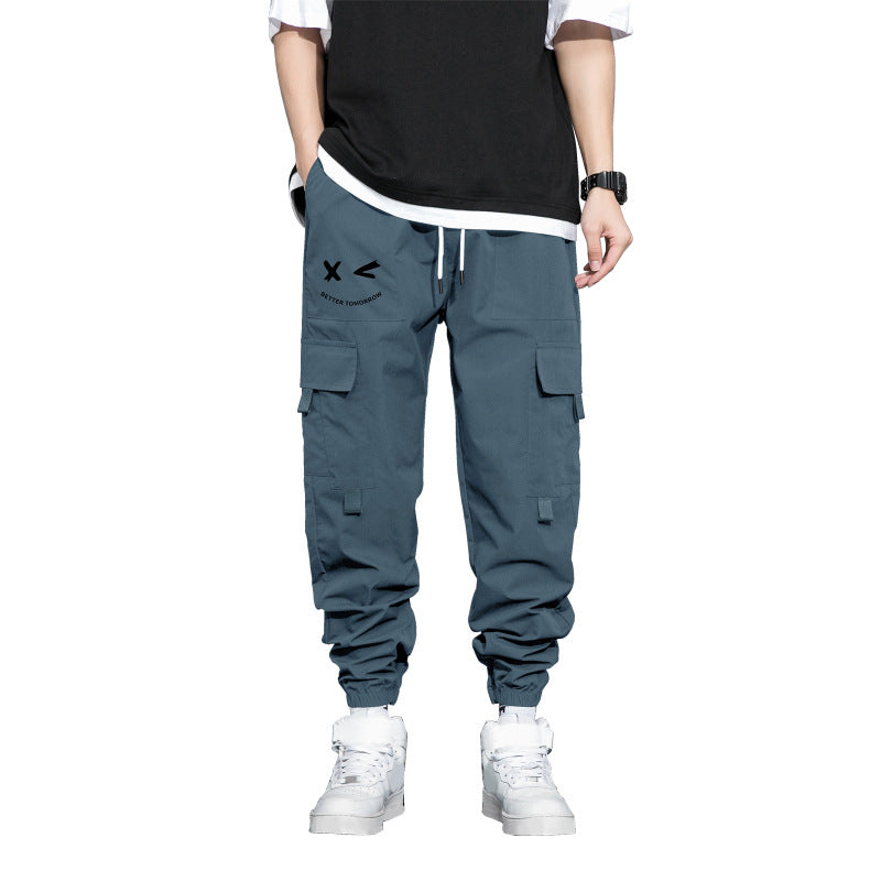 Loose-fitting casual work pants