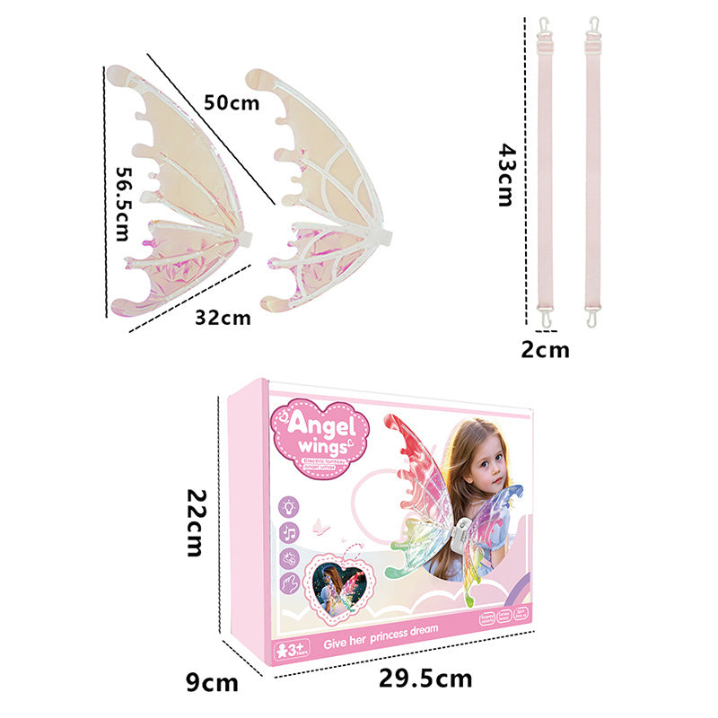 LED Illuminated Butterfly Wings Toy for Kids