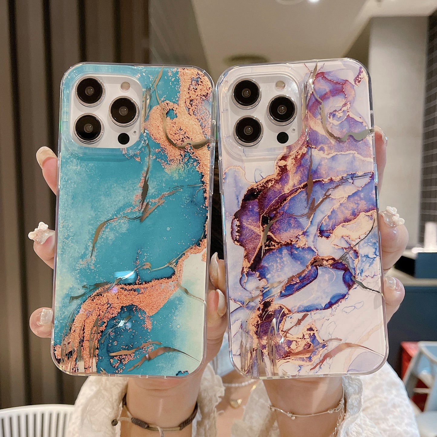 iPhone 17 Marble Case ? Lustrous Luxury Shell, Slim & Protective
