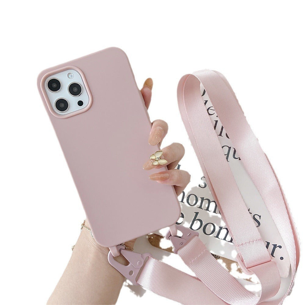 Silicone Crossbody Phone Case iphone 17