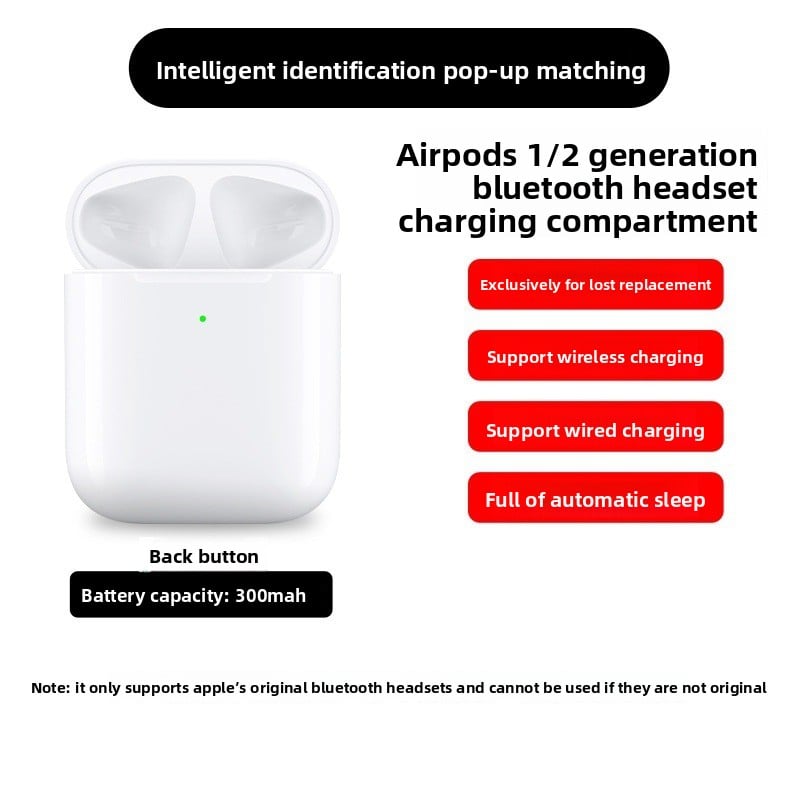 Applicable to Apple AirPods Pro Bluetooth headset wireless charging bin 1/2/3 generation replacement charger box