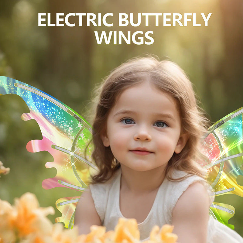 LED Illuminated Butterfly Wings Toy for Kids