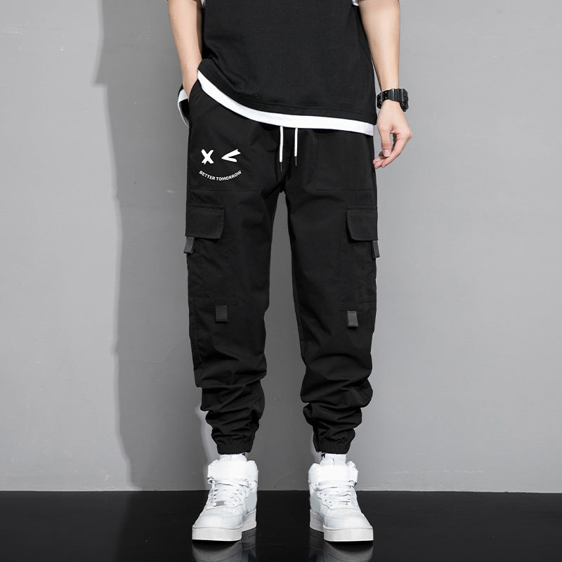 Loose-fitting casual work pants