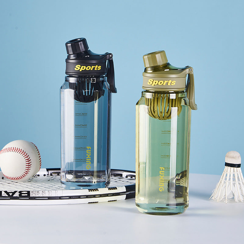 Minimalist sports water cup plastic cup