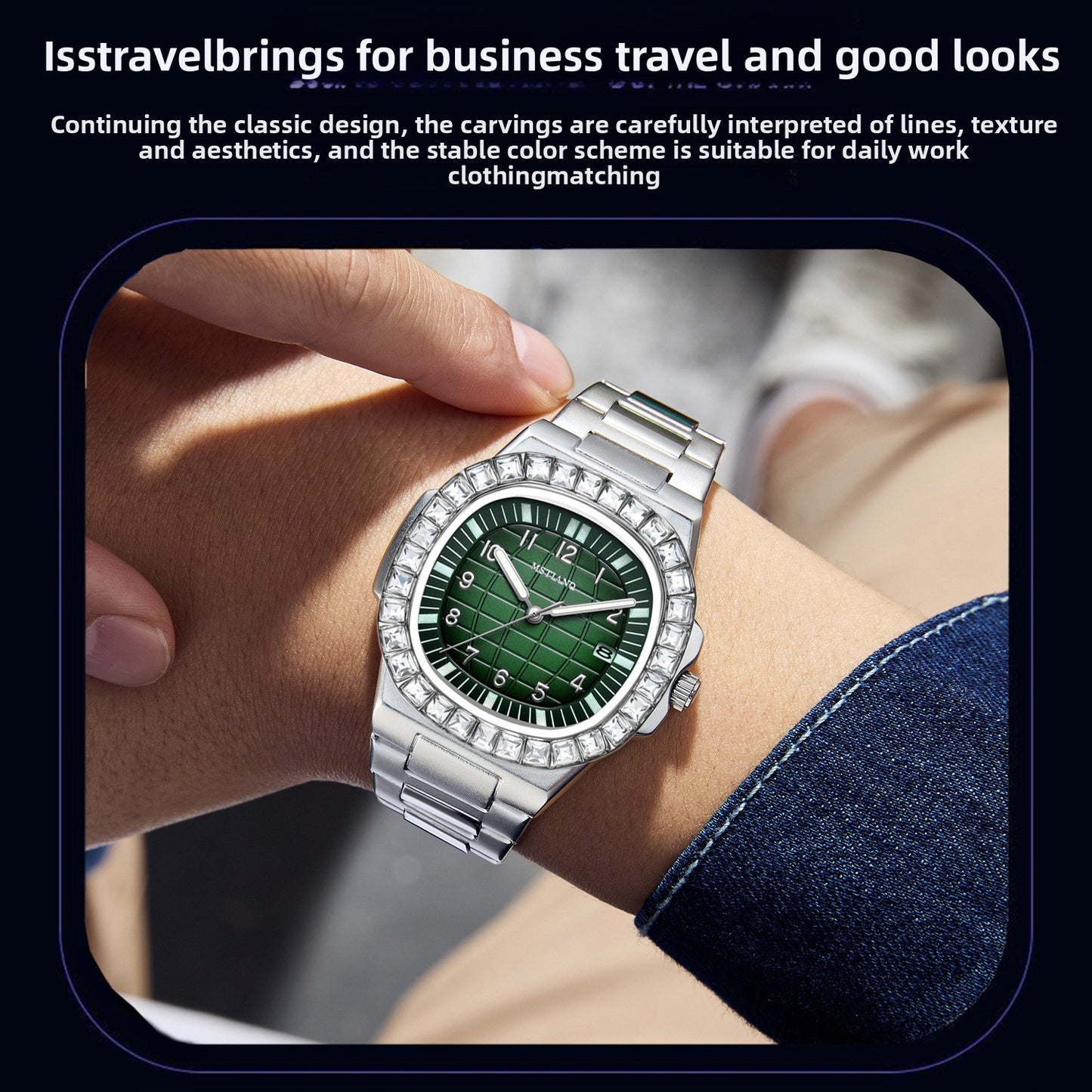 Luxury Men?s Watch ? Waterproof Ultra-Thin Design | Classic Business Style