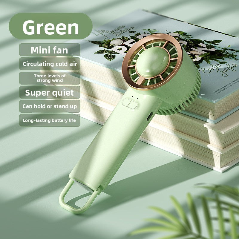 Powerful and strong wind handheld small fan