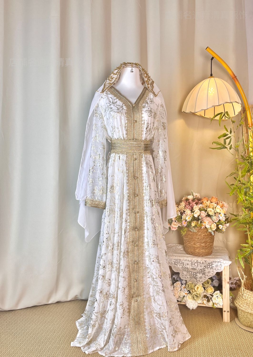 Embroidered & Gilded Evening Dress ? Luxury Formal Wear Women Fashion