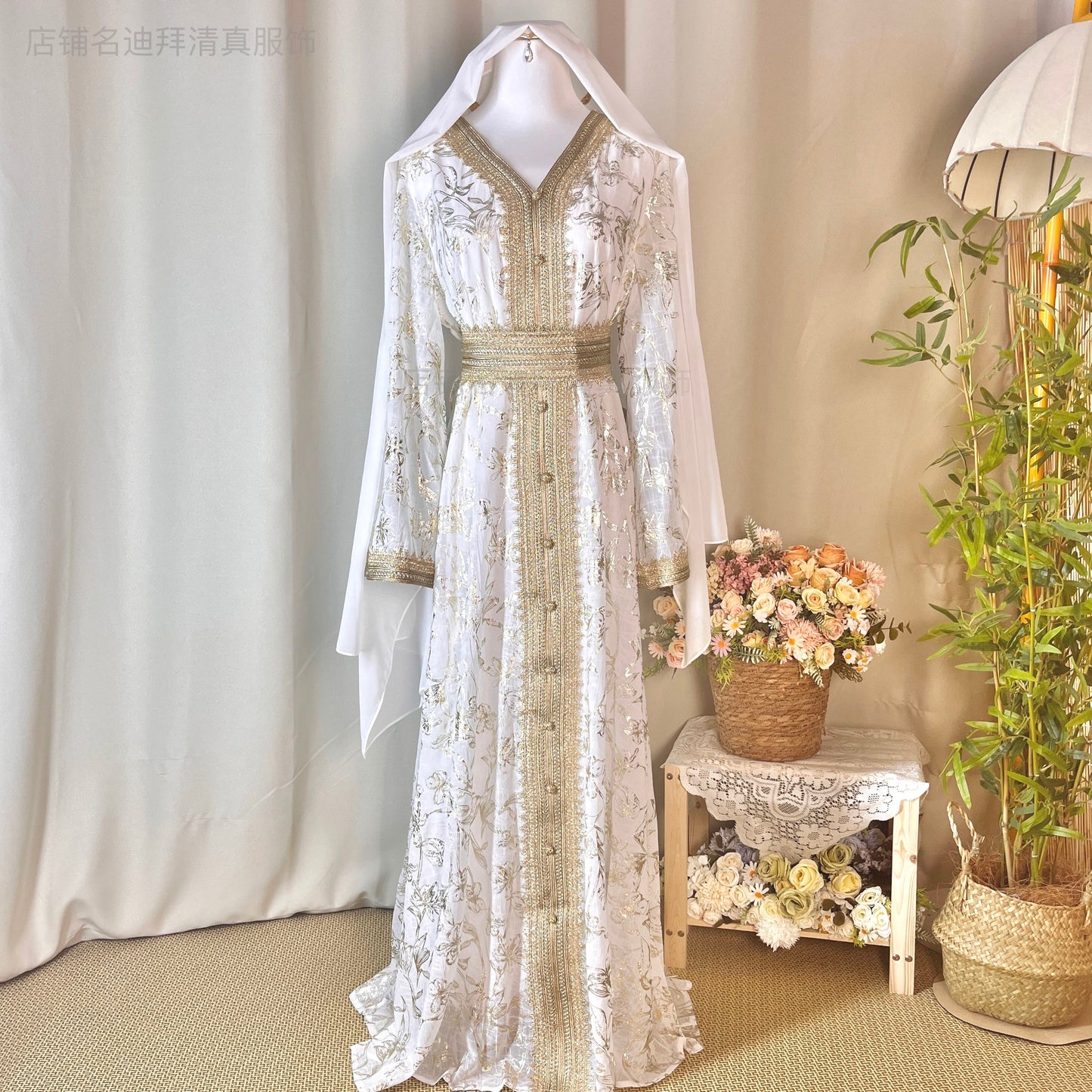 Embroidered & Gilded Evening Dress ? Luxury Formal Wear Women Fashion
