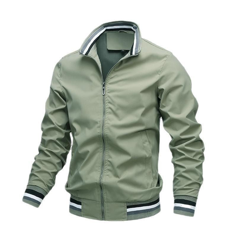 Side-sewn pocket, hoodless casual jacket, Autumn / Winter Collection