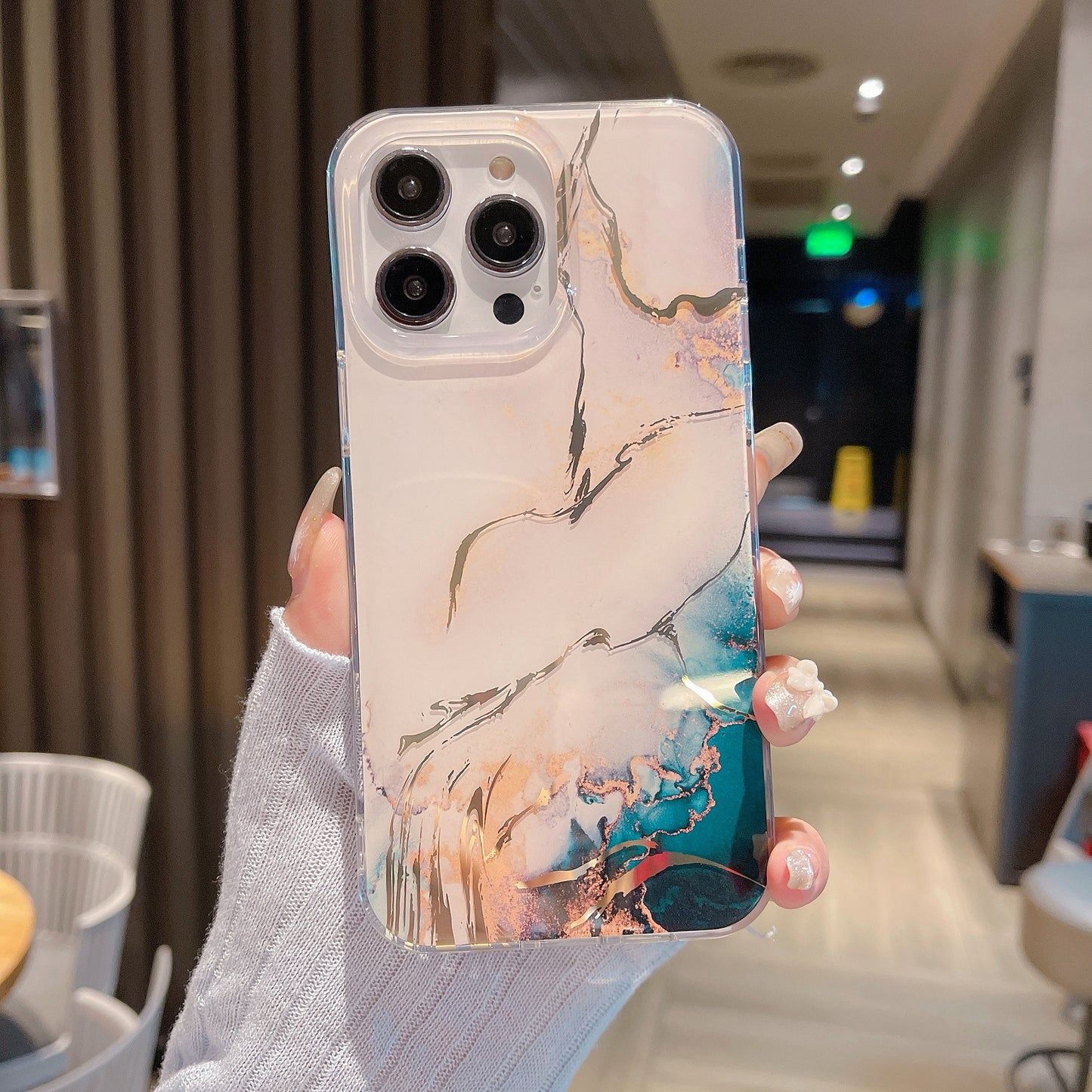 iPhone 17 Marble Case ? Lustrous Luxury Shell, Slim & Protective
