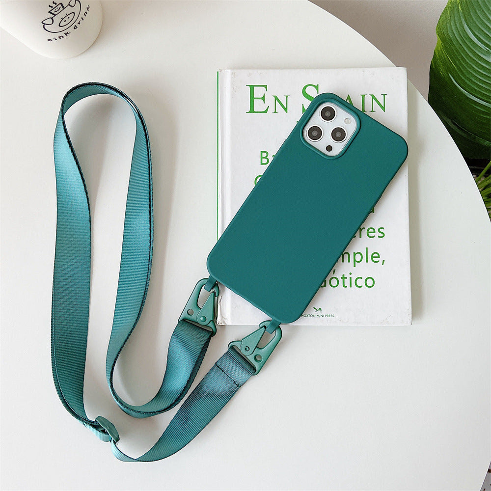 Silicone Crossbody Phone Case iphone 17
