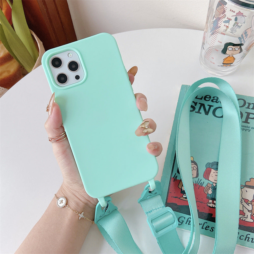Silicone Crossbody Phone Case iphone 17
