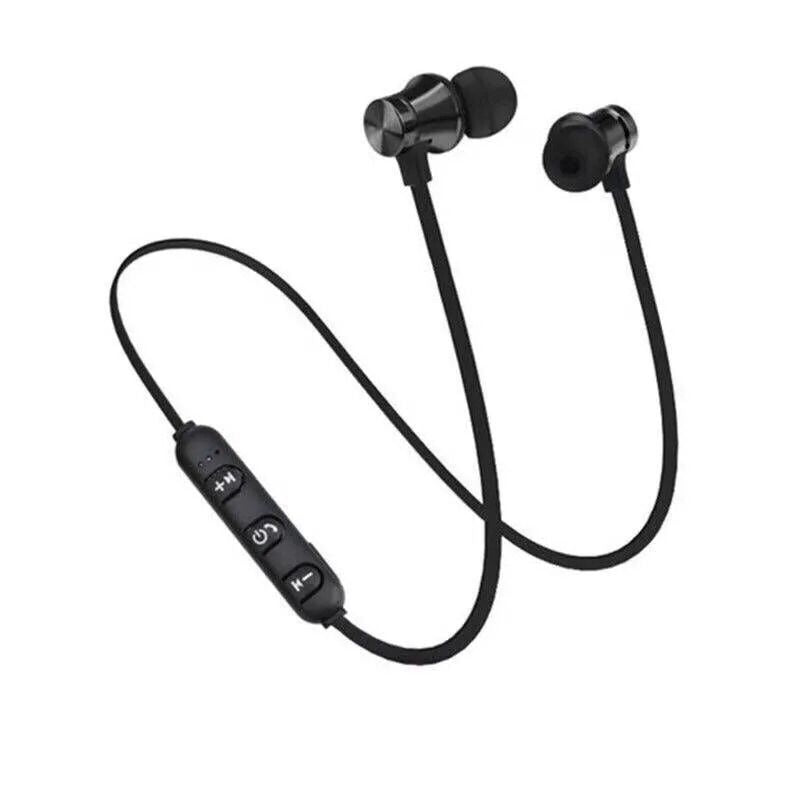 Neckband Bluetooth Headset with Noise Cancellation, Waterproof, Long Battery Life