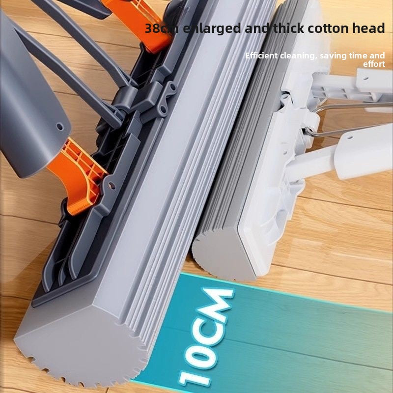 Sponge water-absorbing mop