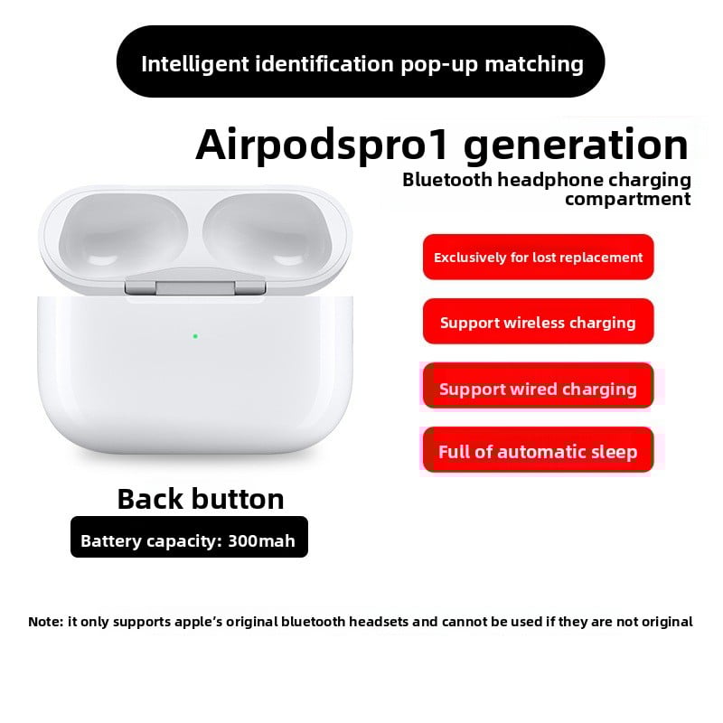 Applicable to Apple AirPods Pro Bluetooth headset wireless charging bin 1/2/3 generation replacement charger box