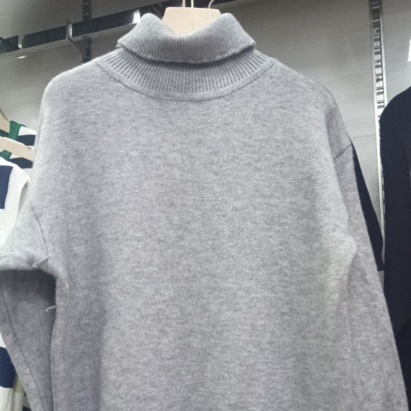 All-match Knitted Pullover Sweater