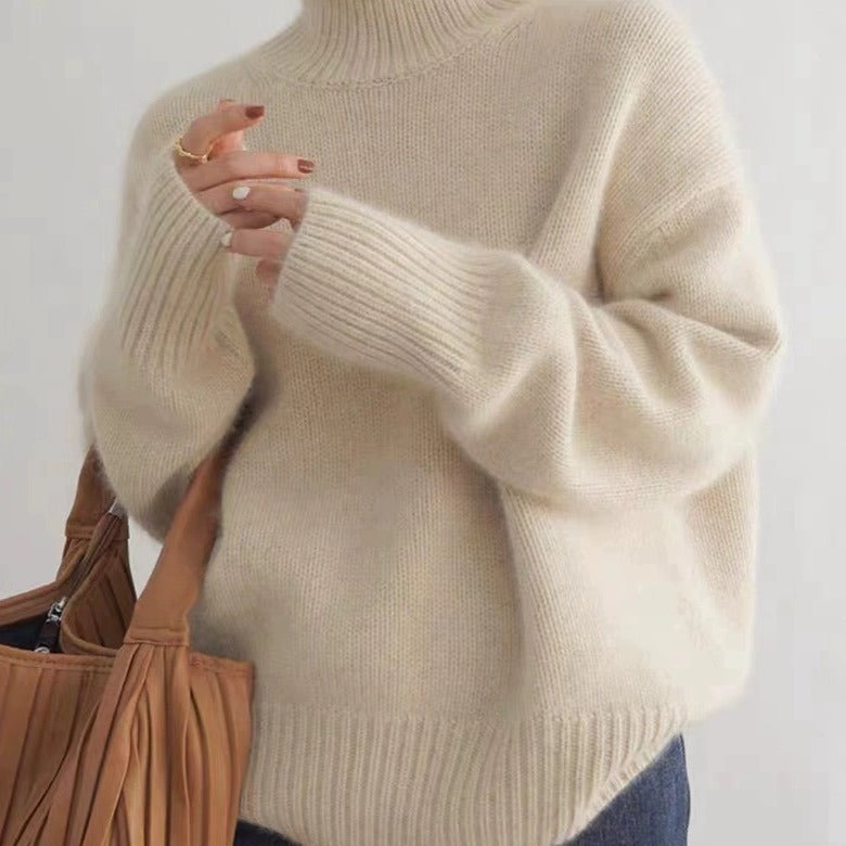 All-match Knitted Pullover Sweater