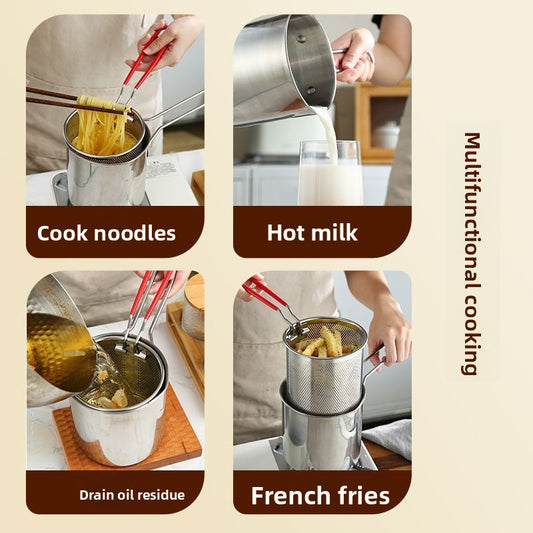 304 Stainless Steel Mini Fryer, Food Items / Kitchen & Dining