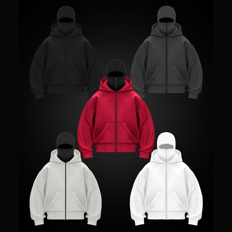 Hoodie with zipper sports hoodie jacket for men