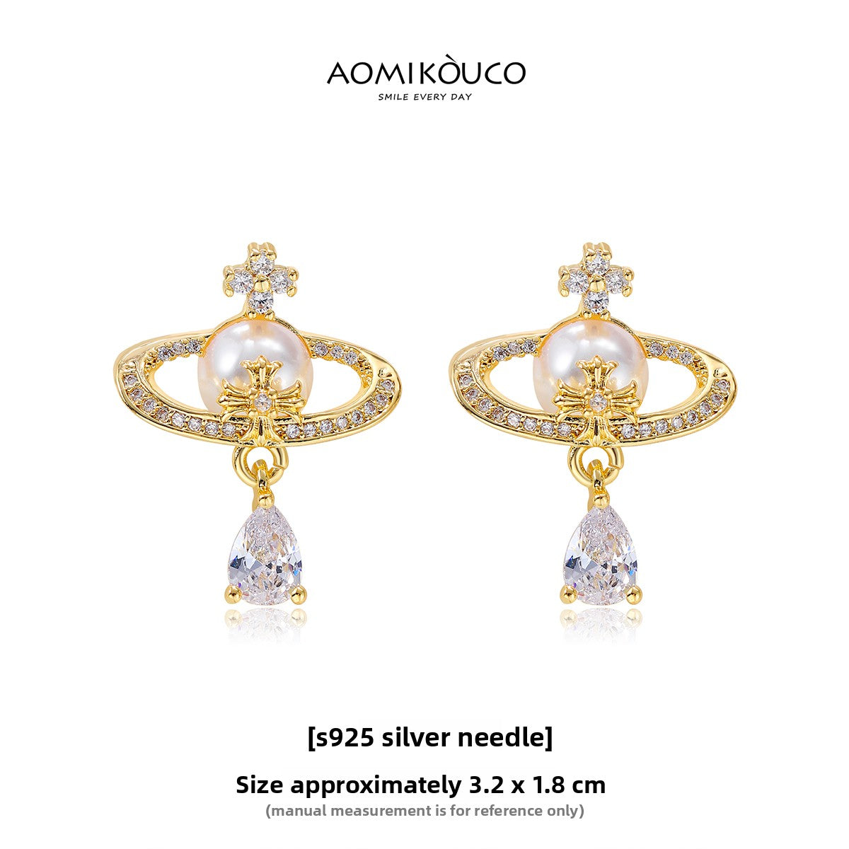 Luxusní a elegantní náušnice s diamanty 