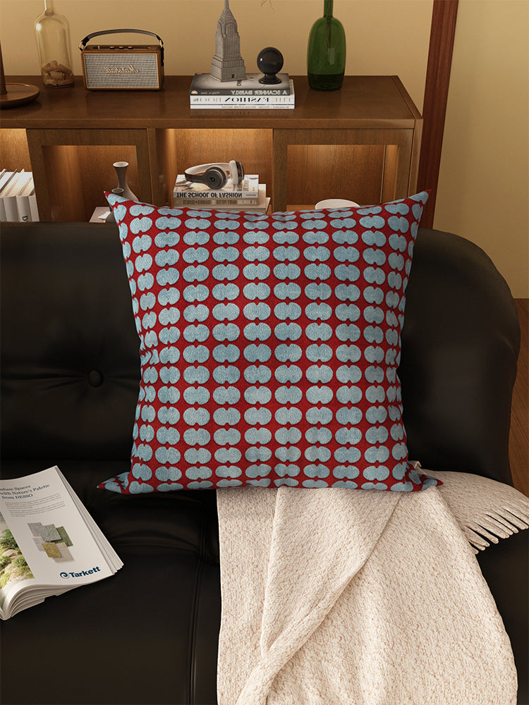 Retro Plaid Sofa Pillow Cushion, Home / Office Decor