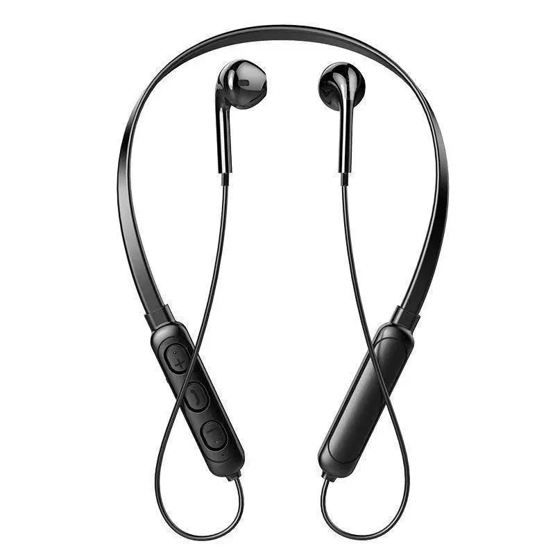 Neckband Bluetooth Headset with Noise Cancellation, Waterproof, Long Battery Life