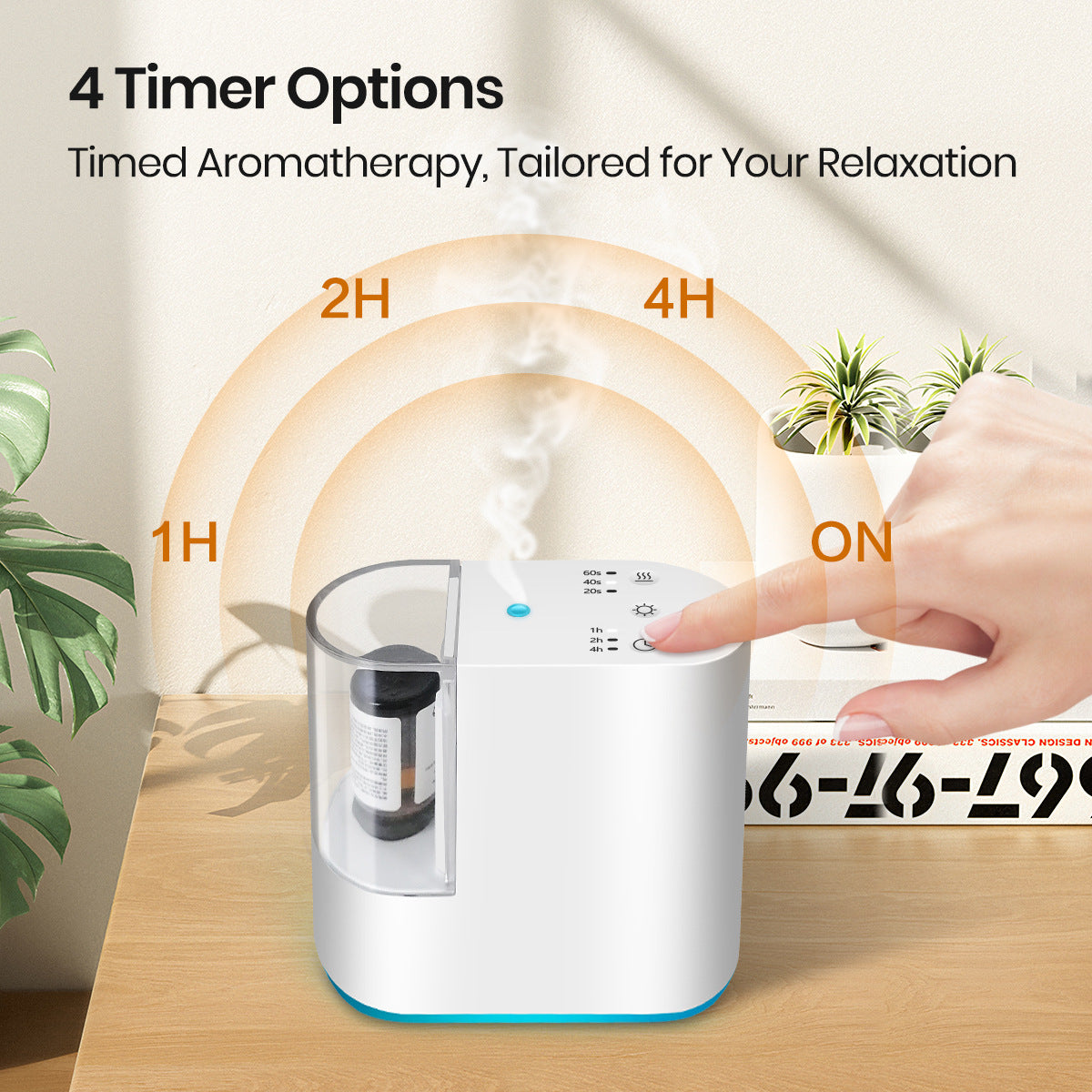 Rechargeable Smart Aromatherapy Diffuser with Timer