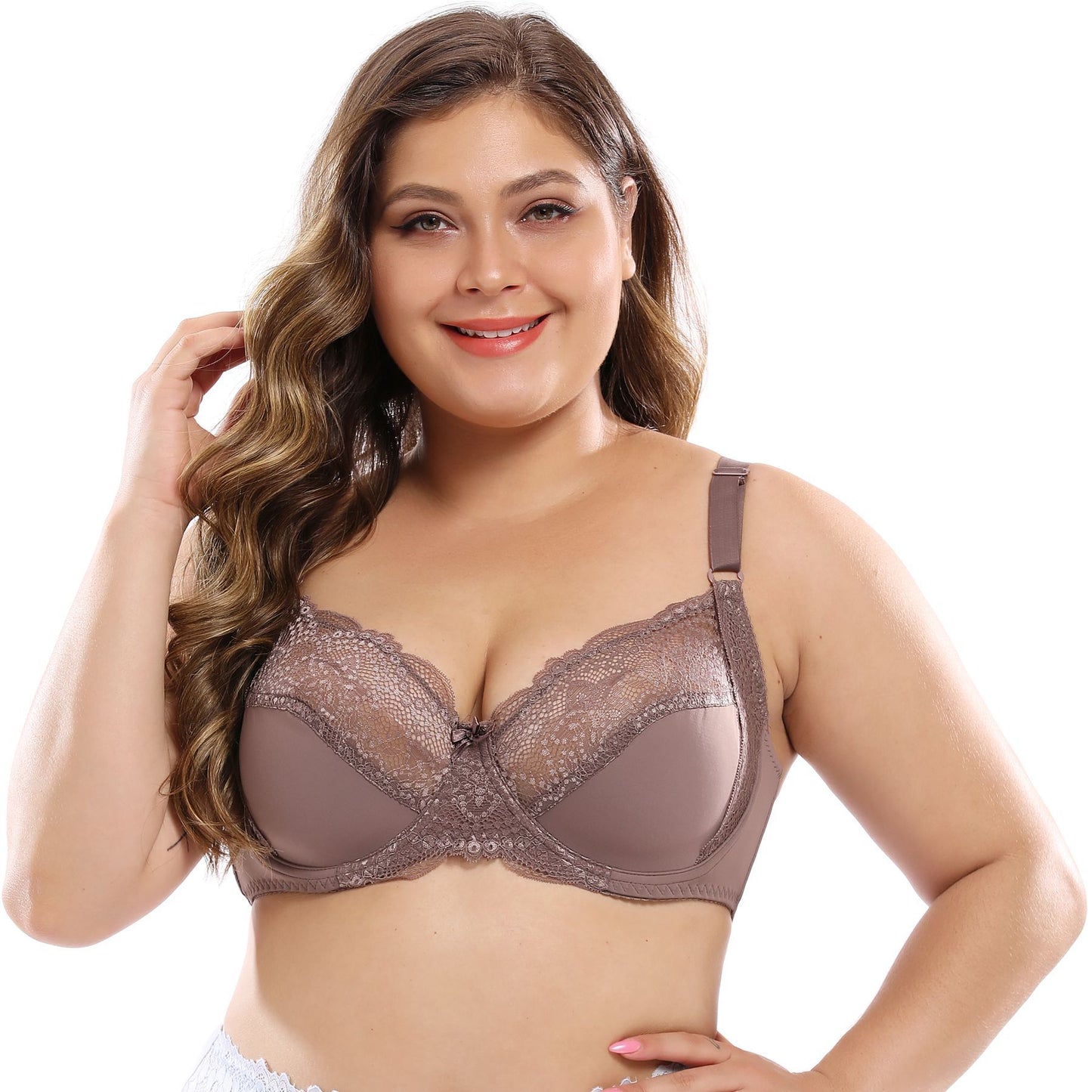 Ultra-Thin Full Cup Lace Bra