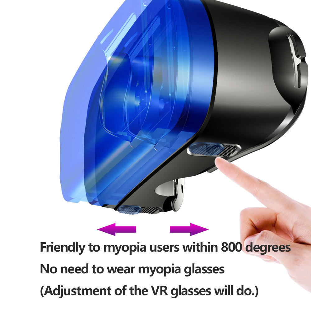 Velká sluchátka VRGPRO pro 3D virtuální realitu