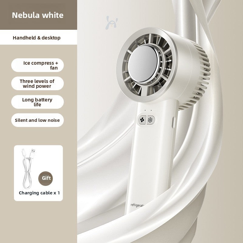 Powerful and strong wind handheld small fan