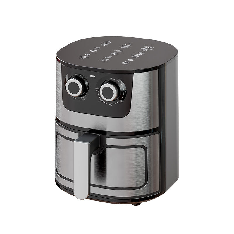 Stainless Steel Smart Visual Air Fryer, Food Items / Kitchen & Dining