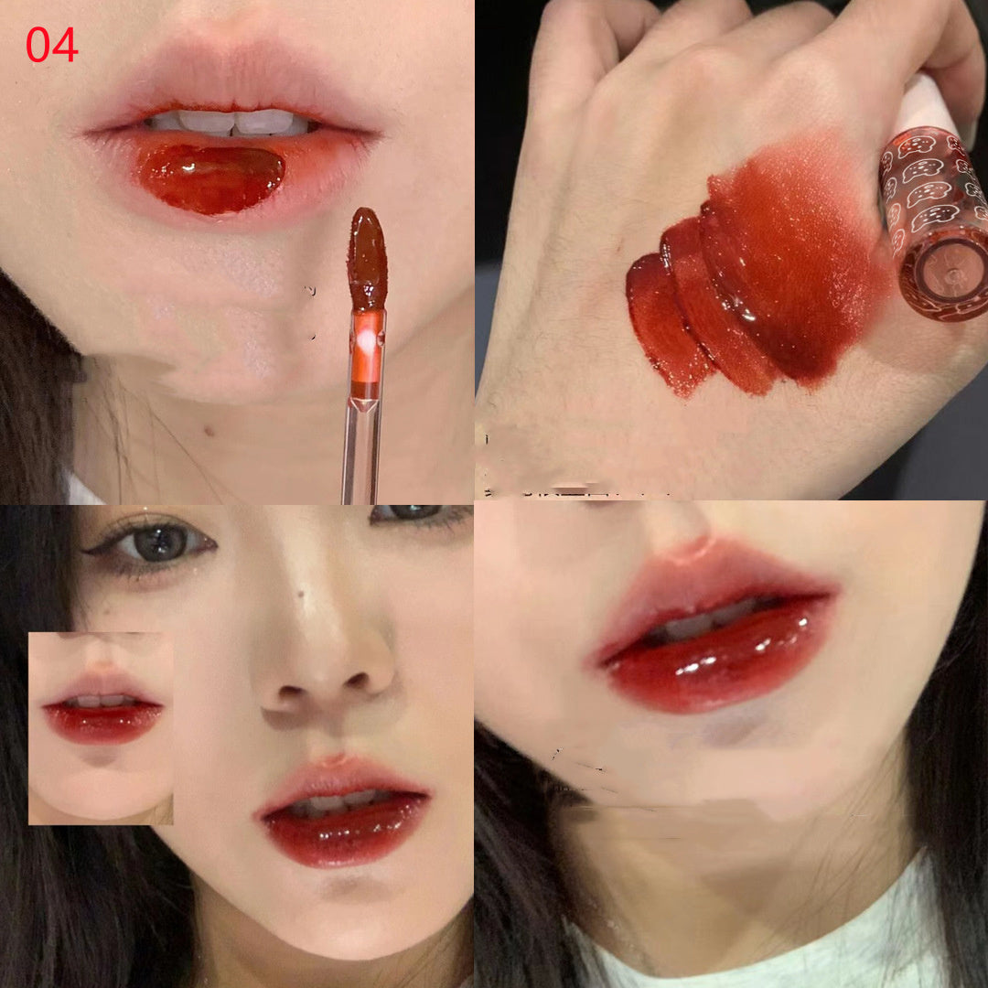 Bubble Lip Glaze Mirror Water Light Glass Lip Glaze Female