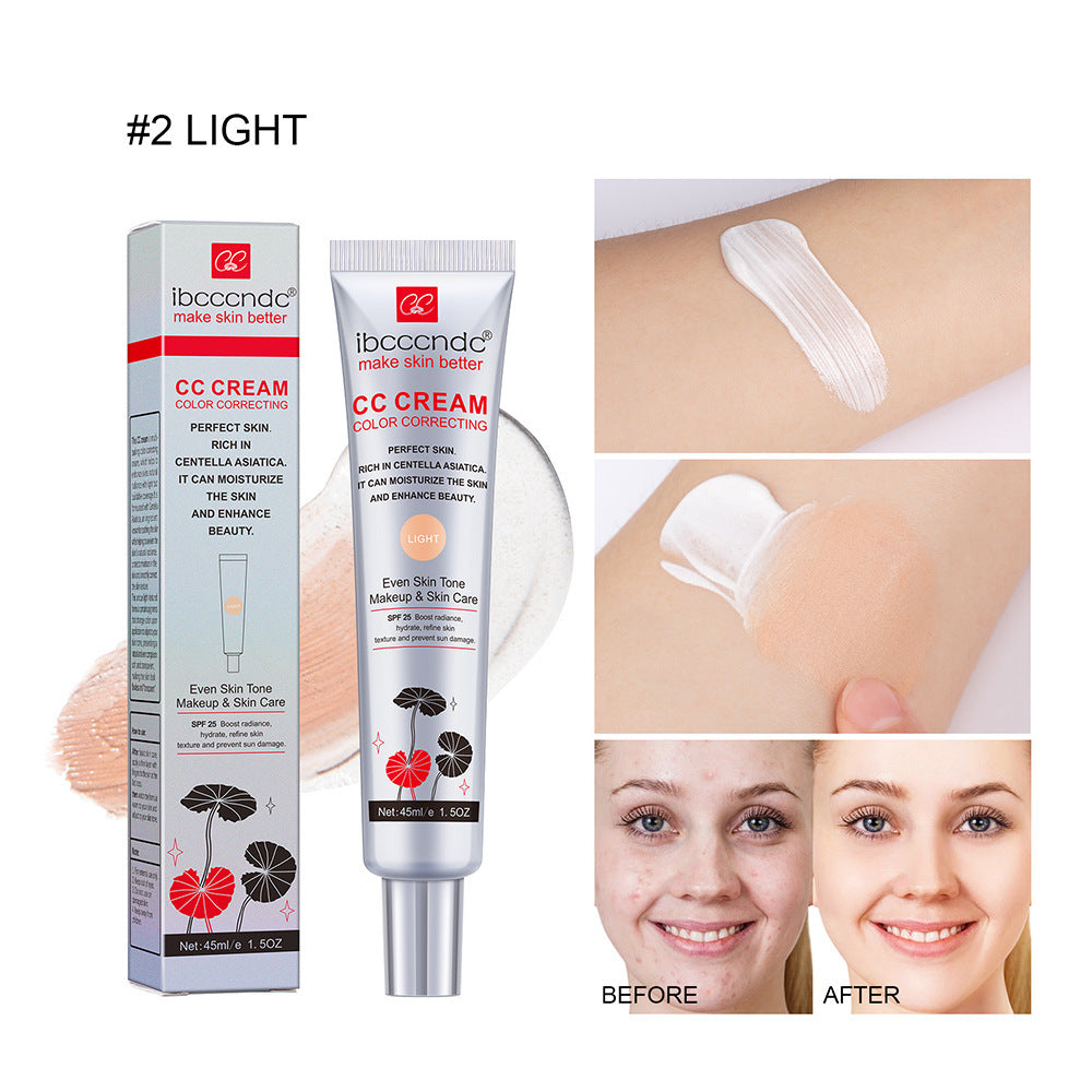 Hydratační korekční CC krém, voděodolný, proti pocení, make-up před korektorem, dlouhotrvající make-up pro ženy, ochrana pleti, značka Erborian