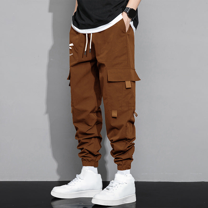 Loose-fitting casual work pants