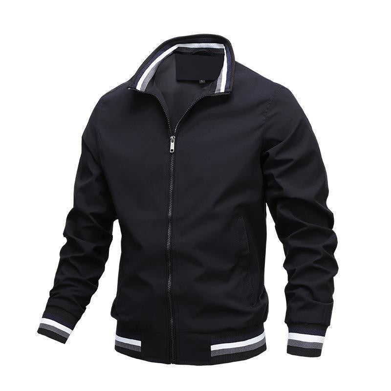 Side-sewn pocket, hoodless casual jacket, Autumn / Winter Collection